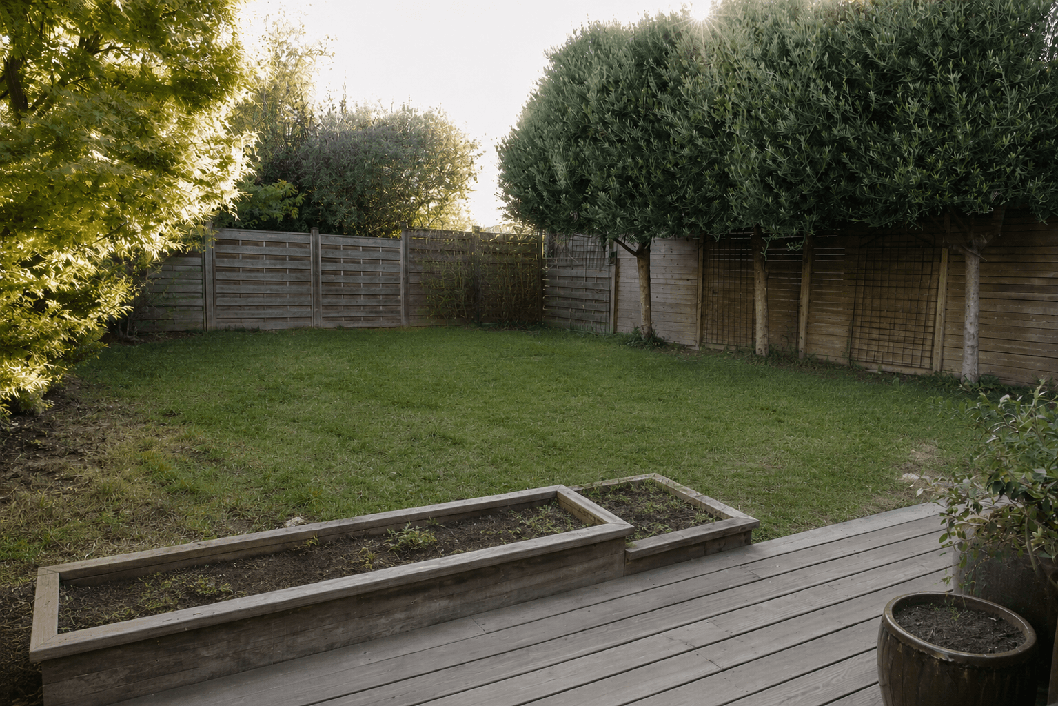 Jardin avant